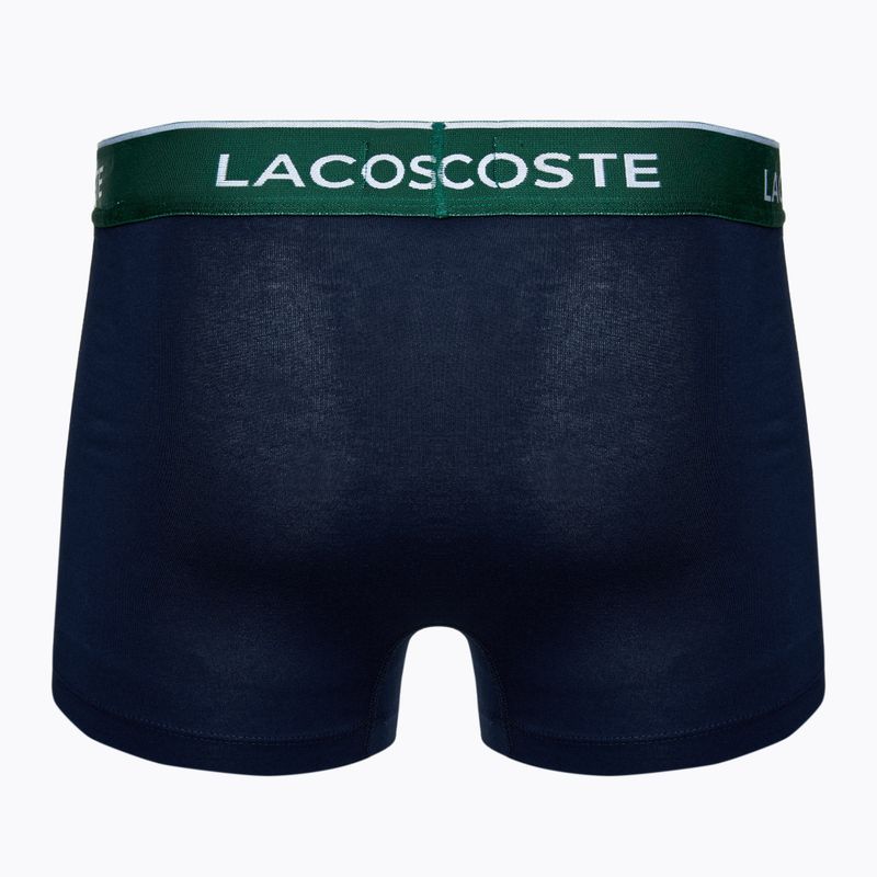 Trumpikės Lacoste 5H3401 3 pary navy blue/green/red/navy 5