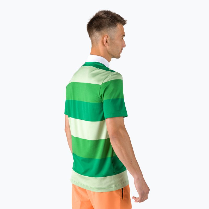 Lacoste vyriški teniso polo marškinėliai žali DH0872 4
