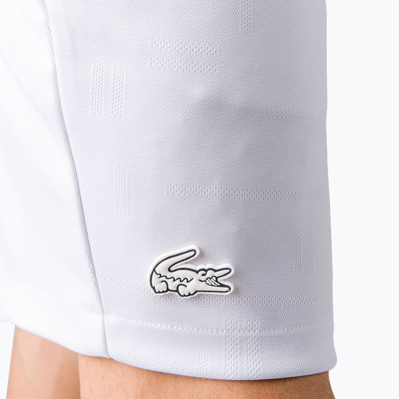 Lacoste vyriški teniso šortai balti GH1044 4