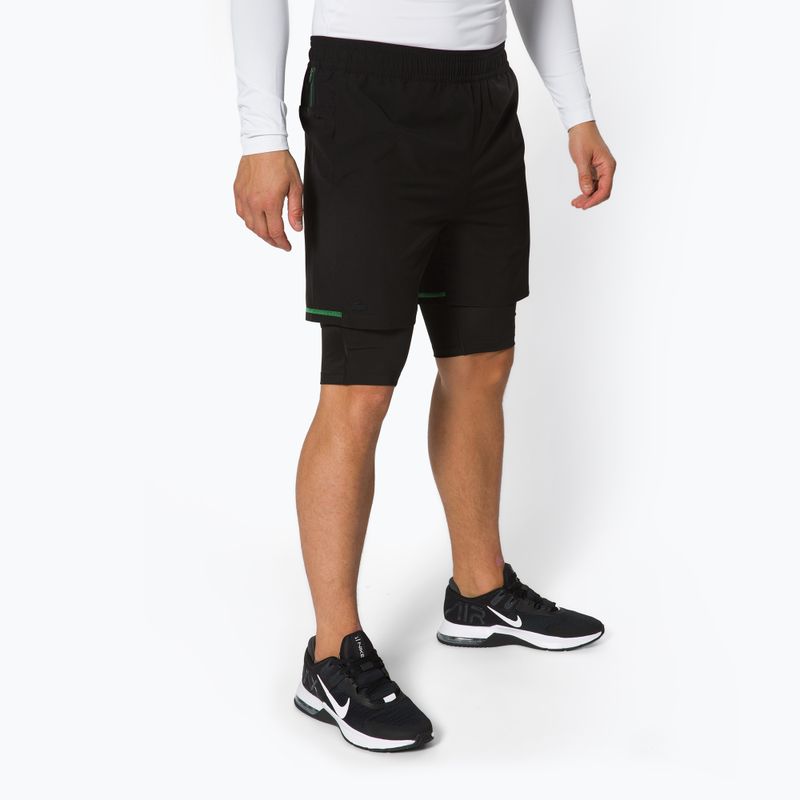 Lacoste vyriški juodi teniso šortai GH1041