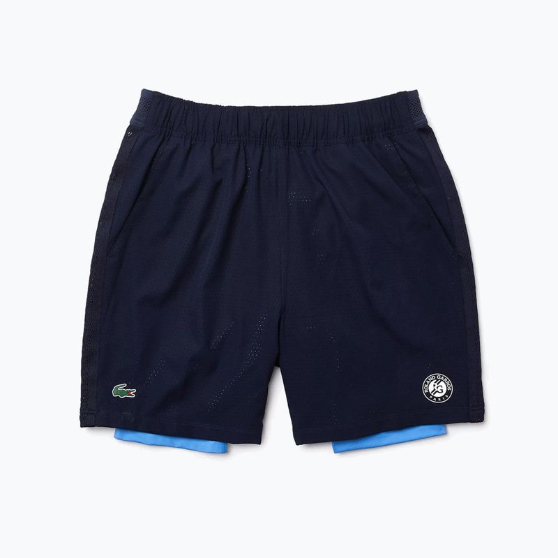 Lacoste vyriški teniso šortai tamsiai mėlyni GH0965 6