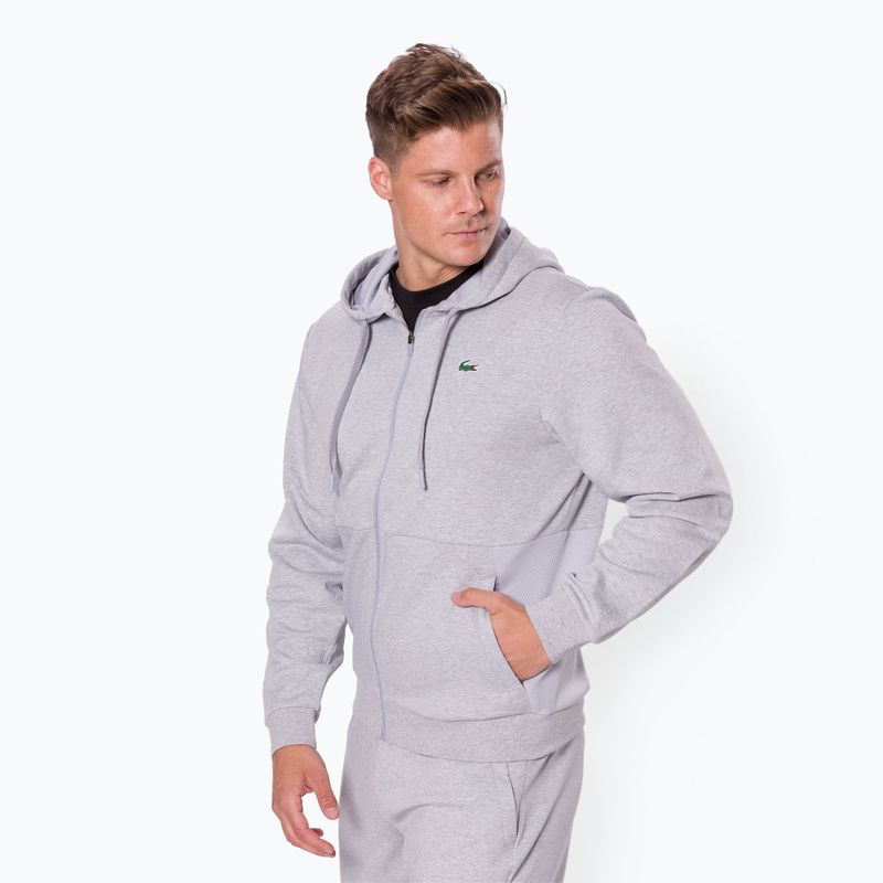 Lacoste vyriški teniso džemperiai pilkos spalvos SH9676