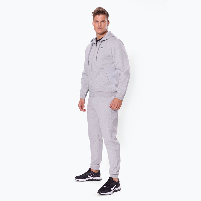 Lacoste vyriški teniso džemperiai pilkos spalvos SH9676 2