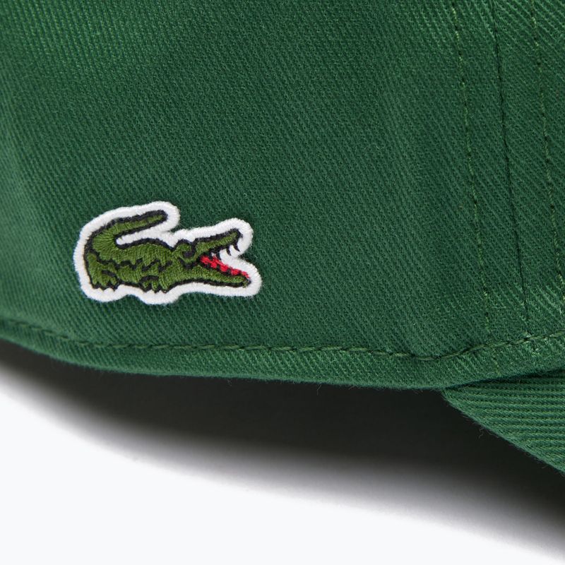 Kepuraitė su snapeliu Lacoste RK0440 green 4