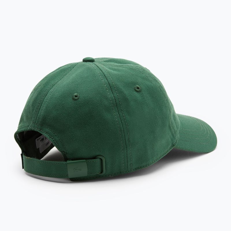 Kepuraitė su snapeliu Lacoste RK0491 green 2
