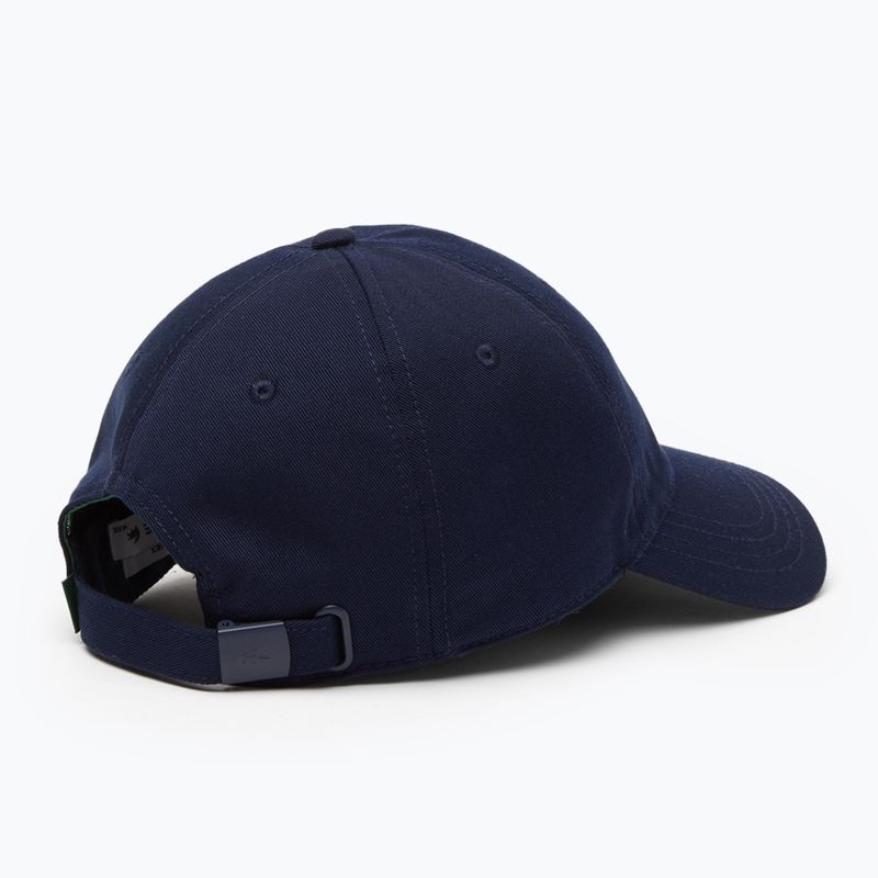 Kepuraitė su snapeliu Lacoste RK0491 navy blue 2