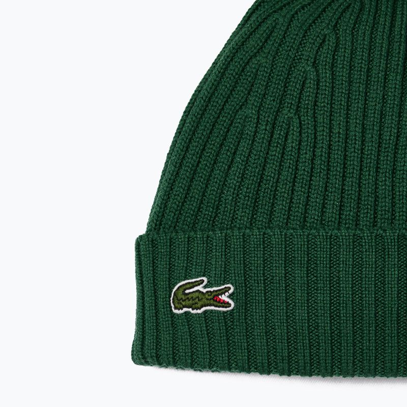 Žieminė kepurė Lacoste RB0001 green 2