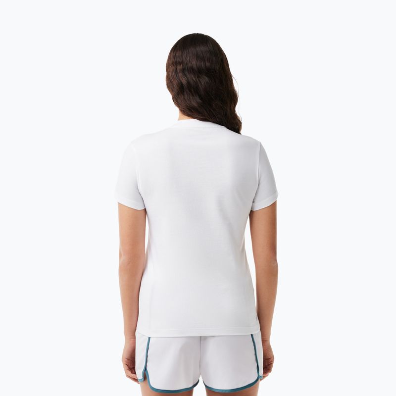 Moteriški marškinėliai Lacoste TF9246 white 2