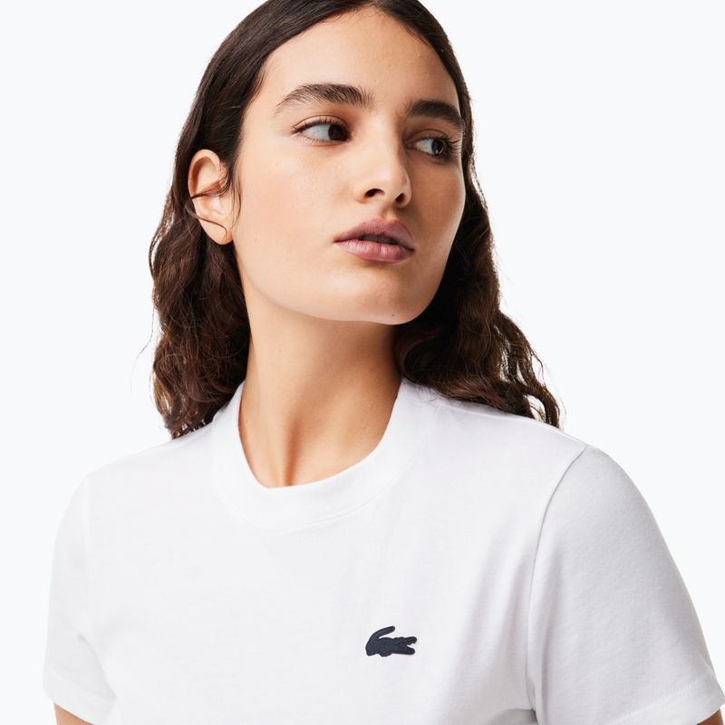 Moteriški marškinėliai Lacoste TF9246 white 3