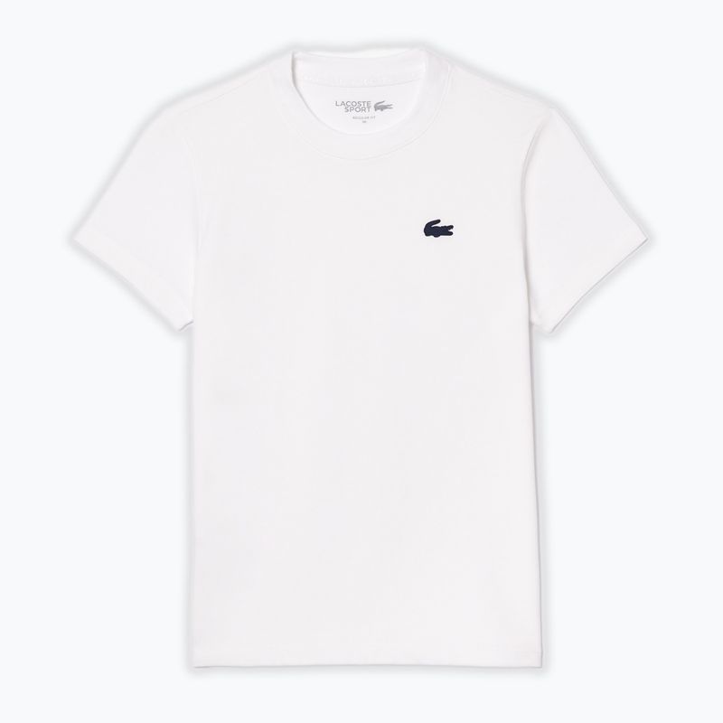 Moteriški marškinėliai Lacoste TF9246 white 4