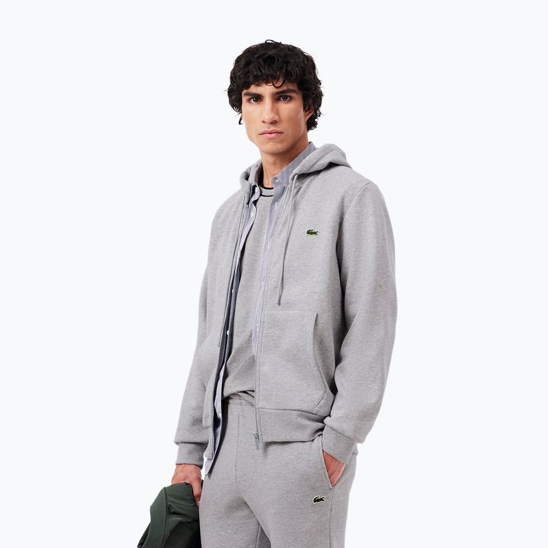 Vyriškas sportinis kostiumas Lacoste WH2528 silver chine 4