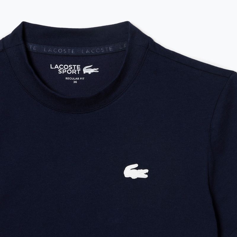 Moteriški marškinėliai Lacoste TF9246 navy blue 6