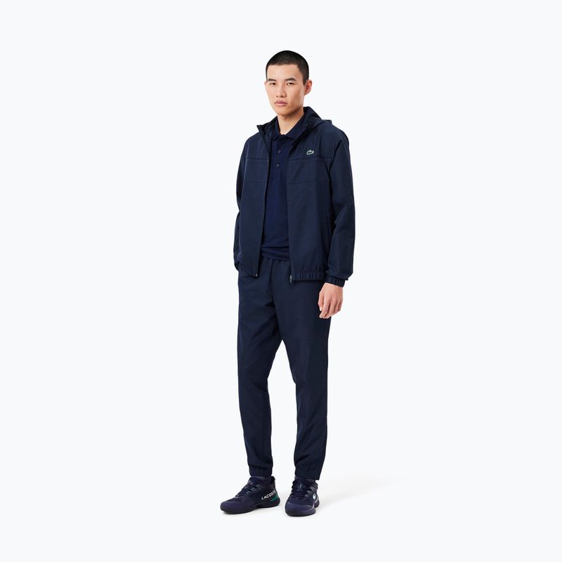 Vyriškas sportinis kostiumas Lacoste WH2661 navy blue/navy blue/navy blue