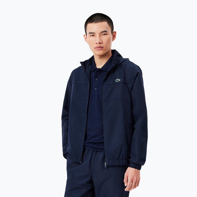 Vyriškas sportinis kostiumas Lacoste WH2661 navy blue/navy blue/navy blue 4