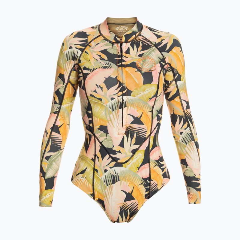 Moteriškas Billabong Salty Dayz LS S jungle night hidrokostiumas