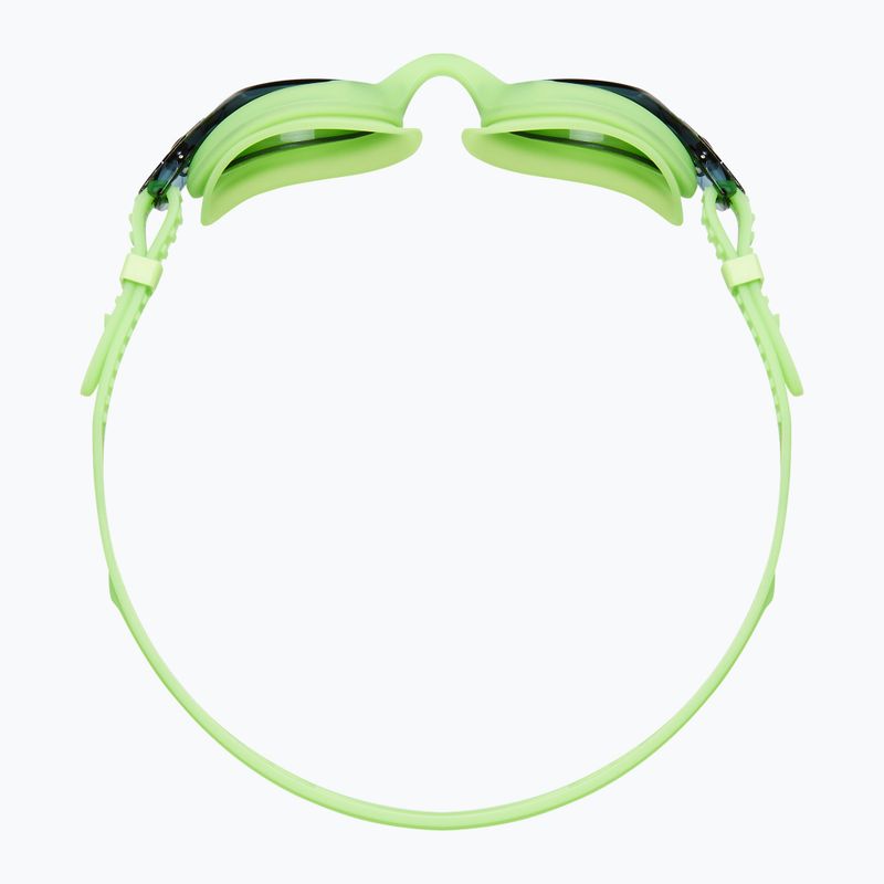 Vaikiški plaukimo akiniai TYR Swimple smoke/ fluo green 2