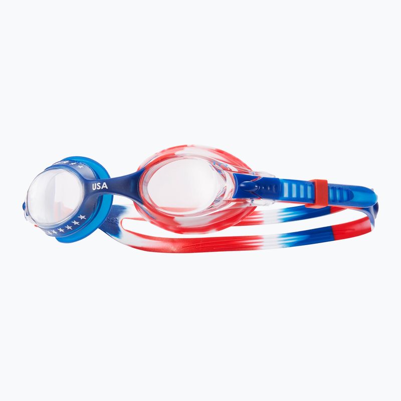 Plaukimo akiniai TYR Swimple USA clear/red/navy 6