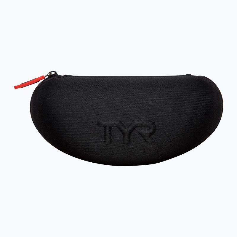 Plaukimo akinių dėklas TYR Protective Goggle Case black