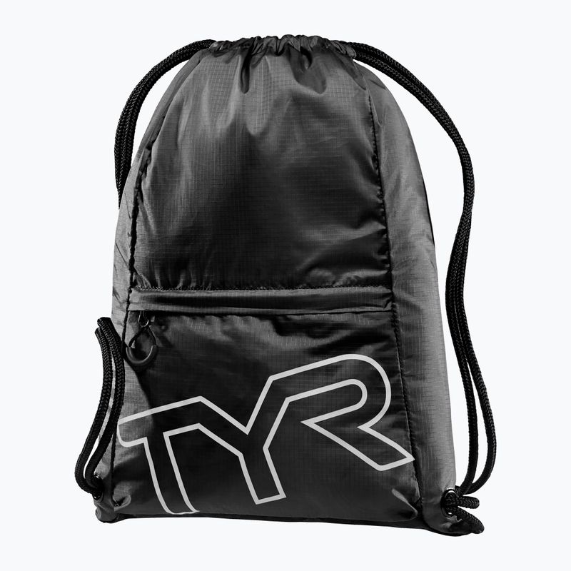 Plaukimo kuprinė TYR Drawstring Sackpack 13 l black