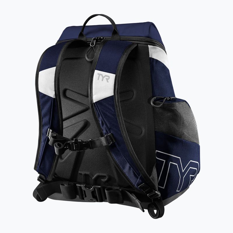 Plaukimo kuprinė TYR Alliance Team 30 l navy/white 2