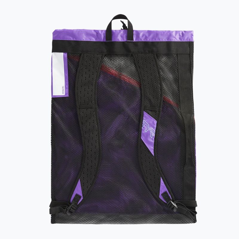 Plaukimo maišas TYR Elite Team Mesh 40 l pink / purple 2