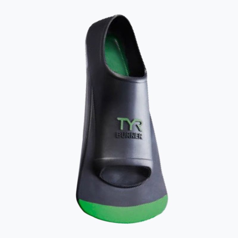 TYR Burner 2.0 žali plaukimo pelekai