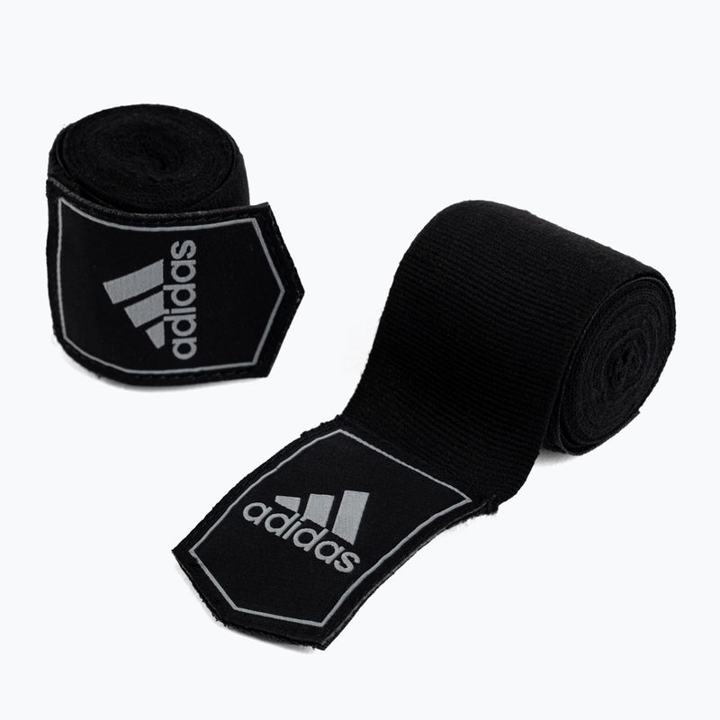 Adidas bokso tvarsčiai juodi ADIBP03