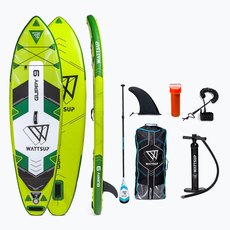 WATTSUP Guppy 9'0'' žalia SUP lenta PB-WGPY91