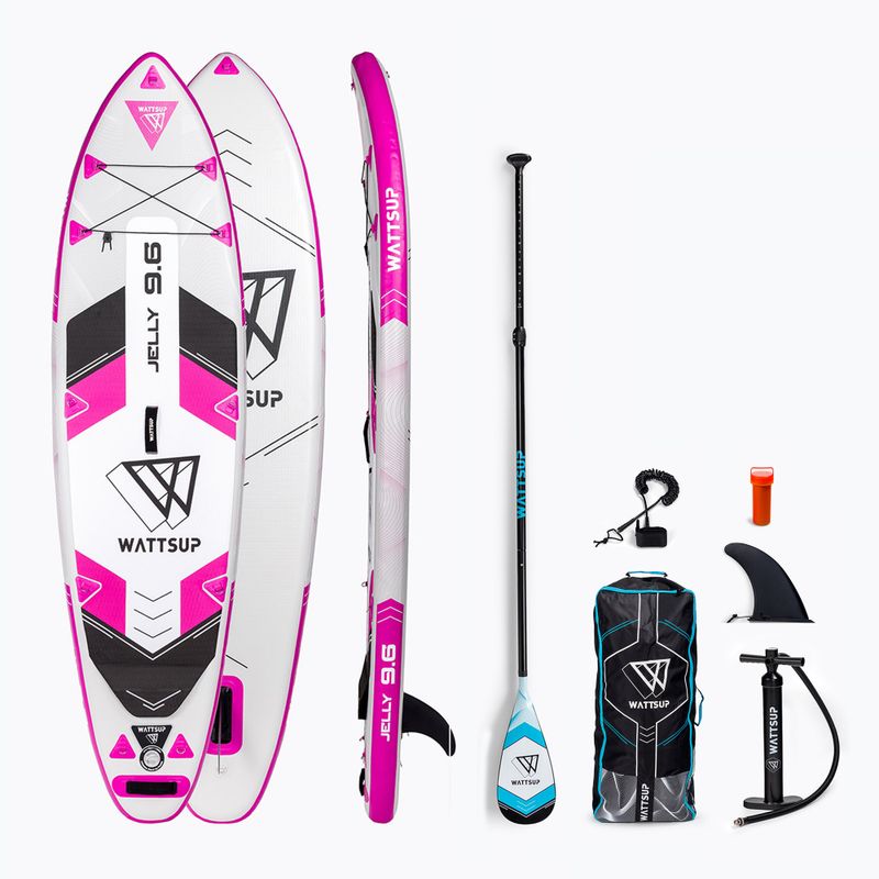 WATTSUP Jelly 9'6'' rožinė SUP lenta PB-WJLY96
