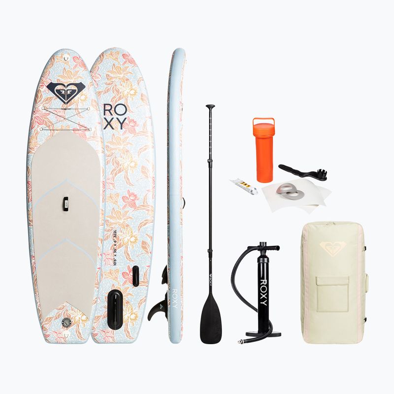 ROXY iSUP Molokai Yoga SUP lenta 10'6" dūminė perlamutrinė