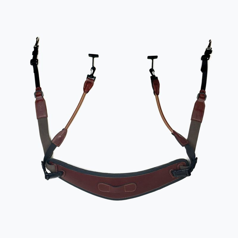 Patentuotas Freejump New Collar brown NEW_COL_BROWN 3