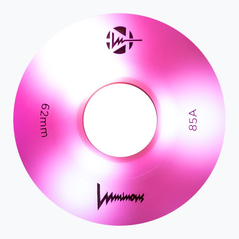 Ratukai riedučiams FR Skates Luminous Led Quad Wheel 62mm/85A Sixies 6LED X4 flamingo 4