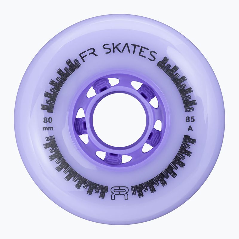 Ratukai riedučiams FR Skates Downtown Wheel 80mm/85A X4 light purple/purple 3