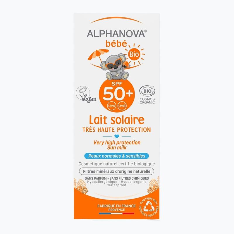 Kremas nuo saulės Alphanova Bebe Sun SPF 50+