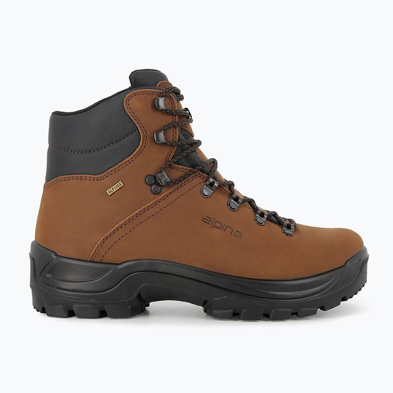 Moteriški trekingo batai Alpina Tundra rudi 12