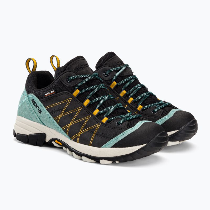 Moteriški trekingo batai Alpina Glacia opal blue/black 4