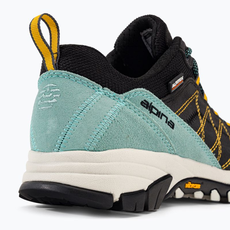 Moteriški trekingo batai Alpina Glacia opal blue/black 9
