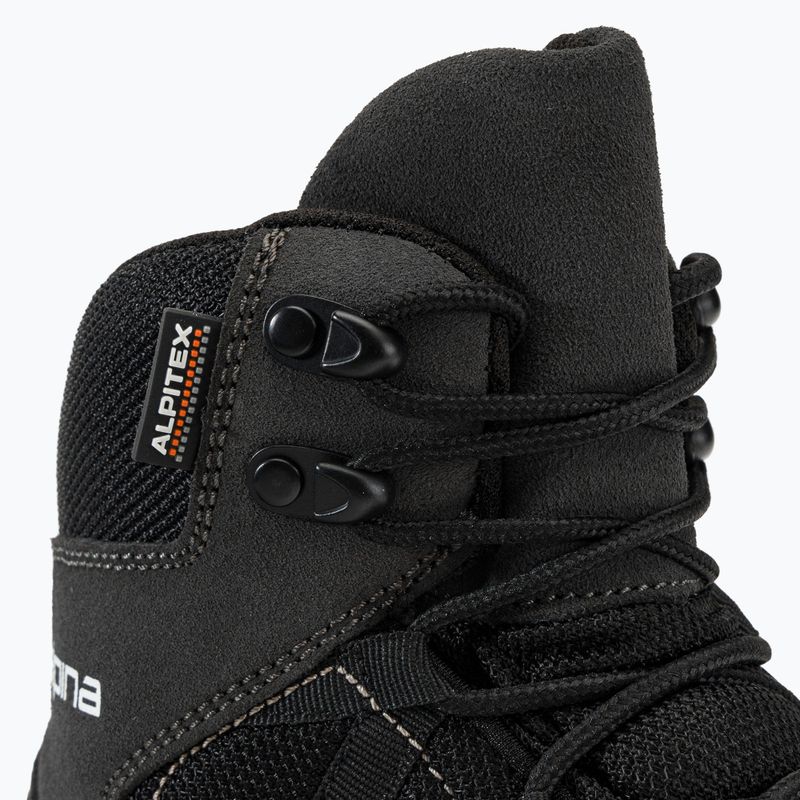 Alpina Tracker Mid vyriški trekingo batai juoda/pilka 8