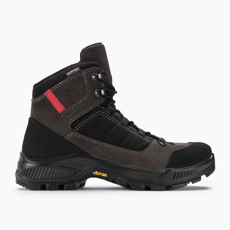 Vyriški trekingo batai Alpina Henry 2.0 pilka/juoda 2