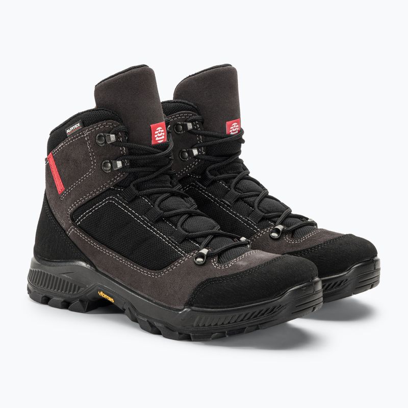 Vyriški trekingo batai Alpina Henry 2.0 pilka/juoda 4