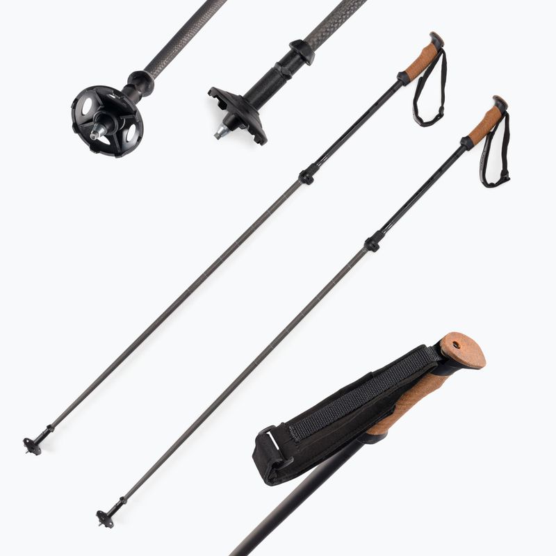 Elan Voyager Rod slidinėjimo lazdos juodos spalvos CD907620 7