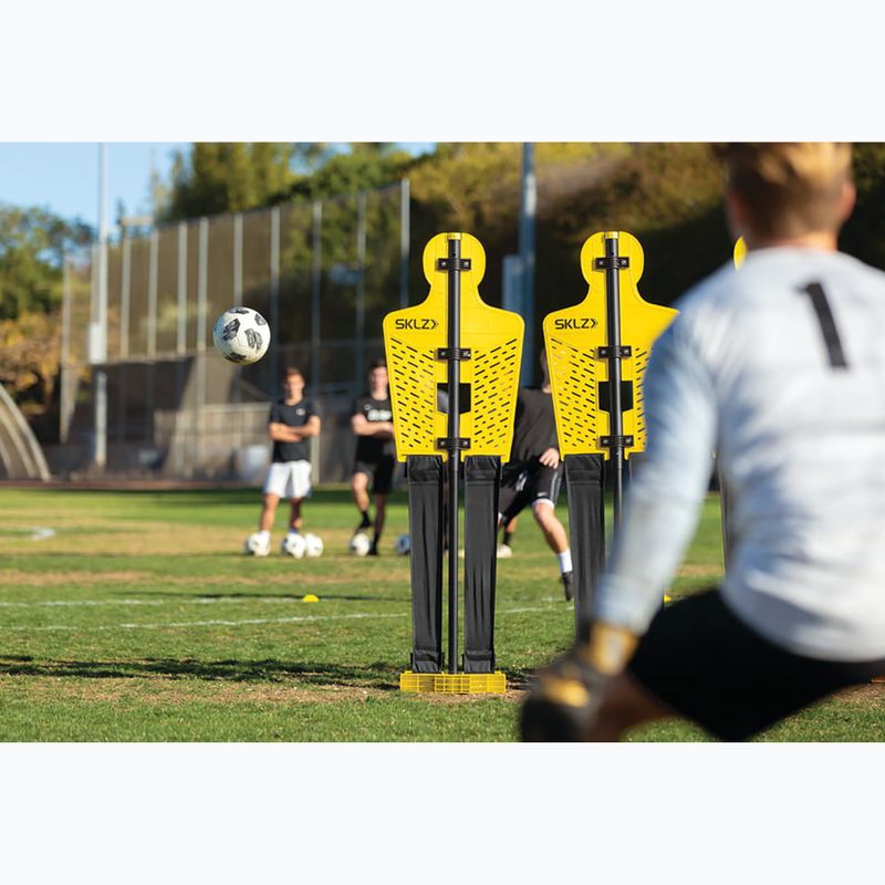 Treniruočių manekenas SKLZ Pro Training Soccer Defender geltonas 5