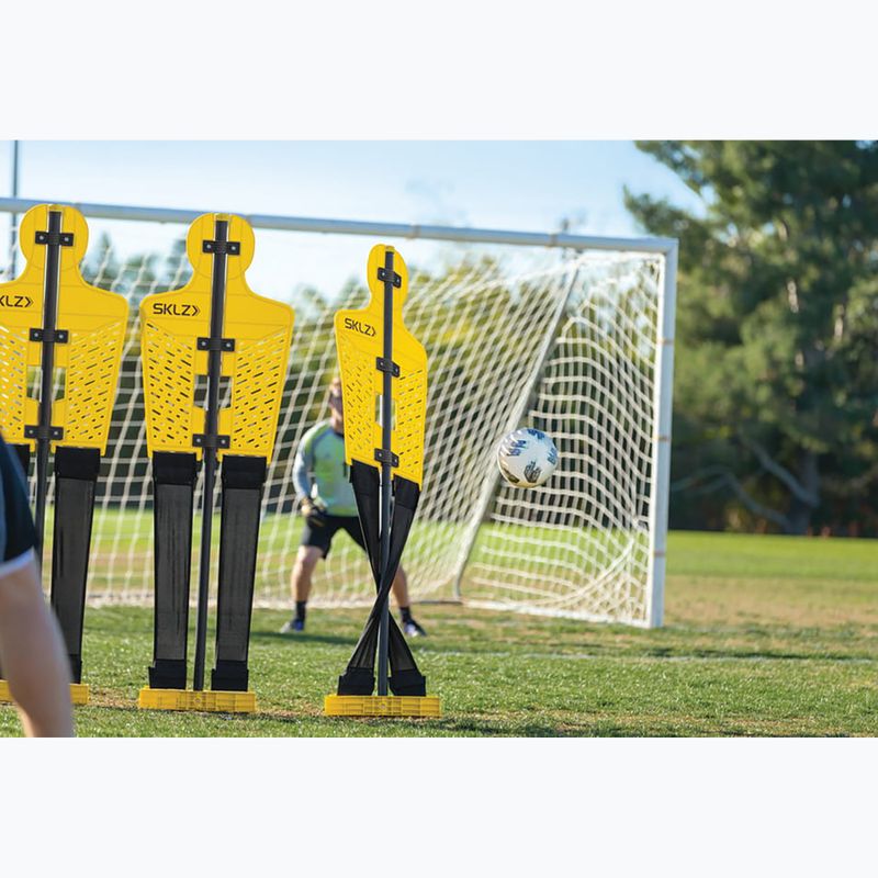 Treniruočių manekenas SKLZ Pro Training Soccer Defender geltonas 7