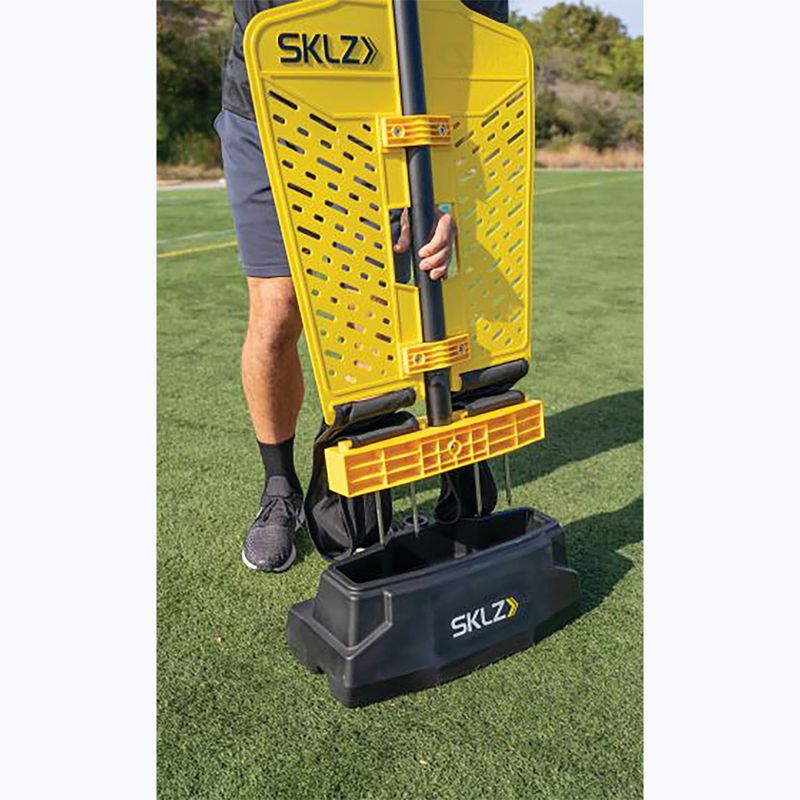 Treniruočių manekenas SKLZ Pro Training Soccer Defender with BASE geltonas 11