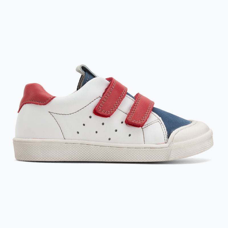 Vaikiški barefoot batai Froddo Rosario white/red 2