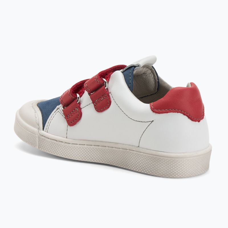 Vaikiški barefoot batai Froddo Rosario white/red 3