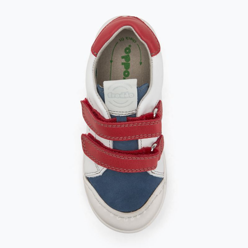 Vaikiški barefoot batai Froddo Rosario white/red 5
