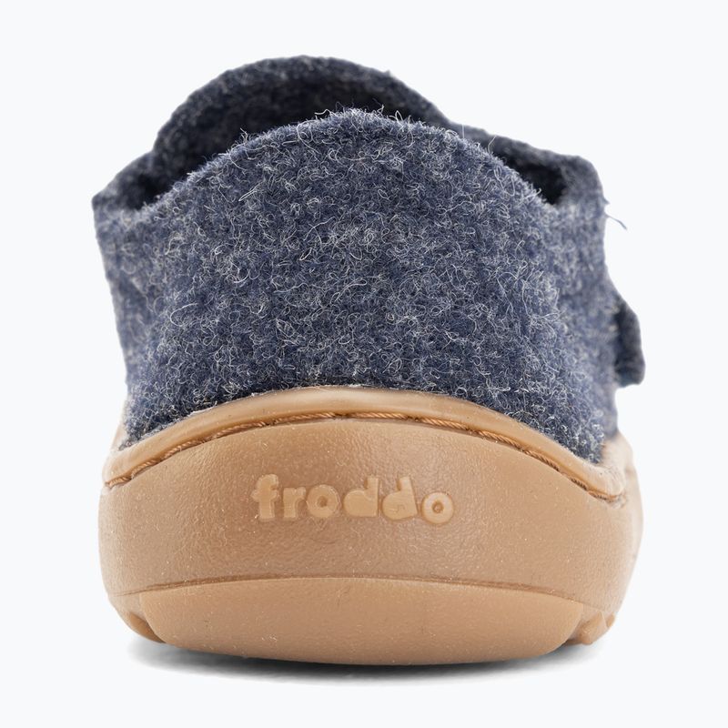 Vaikiški barefoot batai Froddo Barefoot Wooly dark blue 6