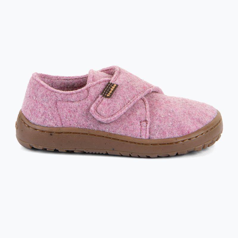Vaikiški barefoot batai Froddo Barefoot Wooly pink 2
