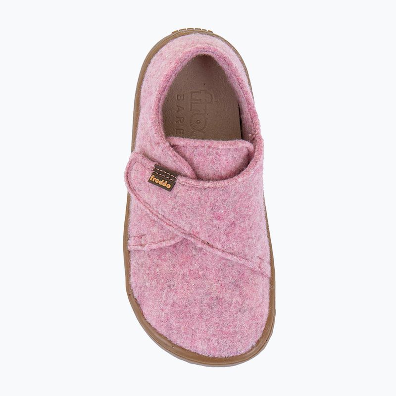 Vaikiški barefoot batai Froddo Barefoot Wooly pink 7
